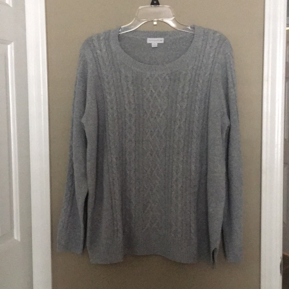 cute grey sweater